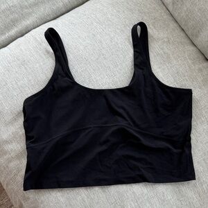 Aritzia Black Butter Tank Top